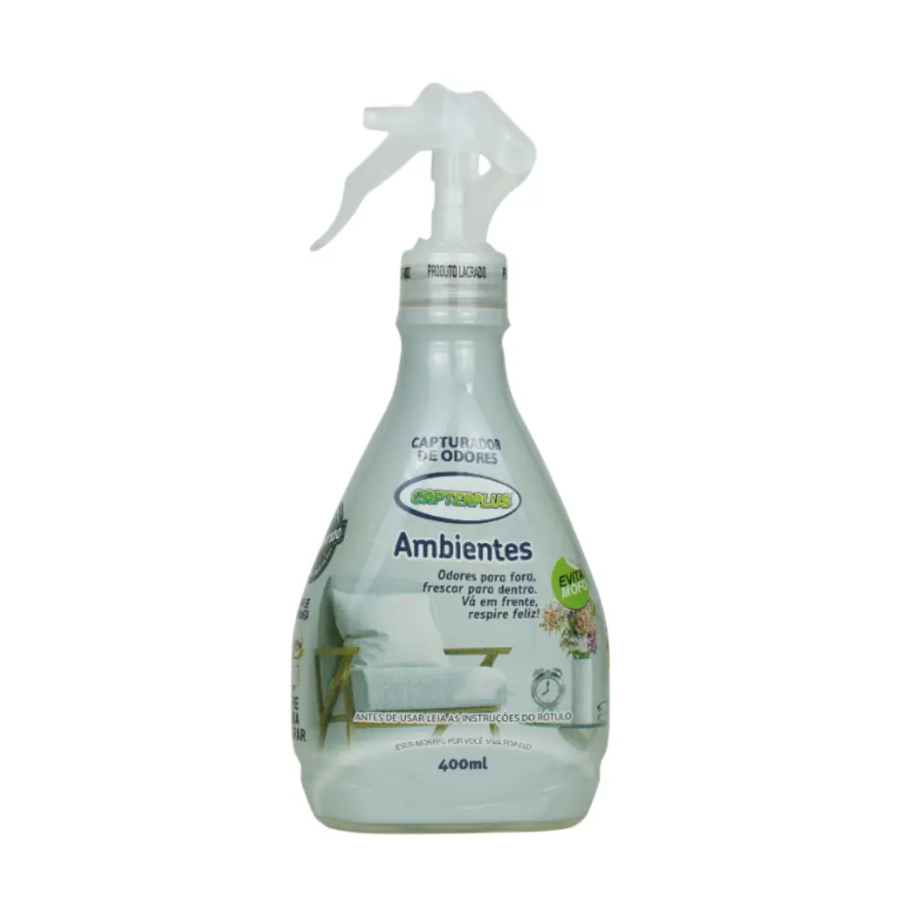 Capturador De Odores Capterplus 400ml Ambientes