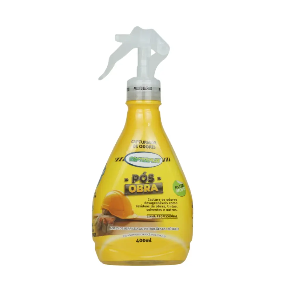 Capturador De Odores Capterplus Pós Obra 400 Ml