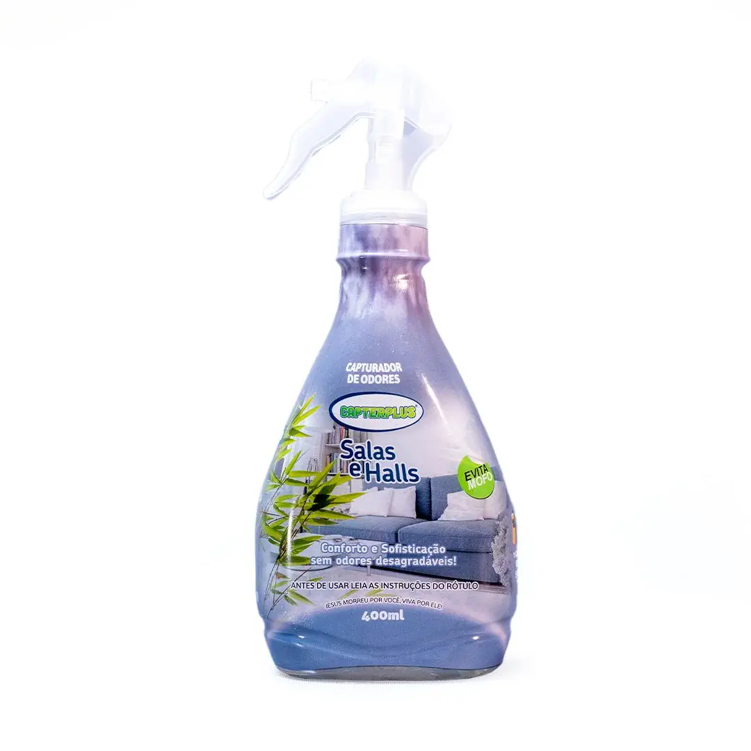 Capturador De Odores Capterplus 400ml Sala Halls