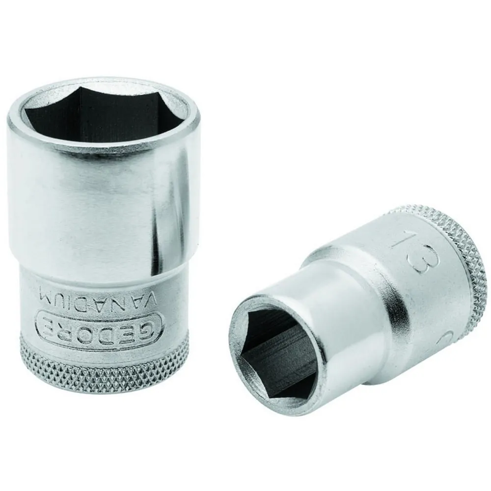 Soquete Sextavado Encaixe 1/2" Gedore 015012 17mm 015012