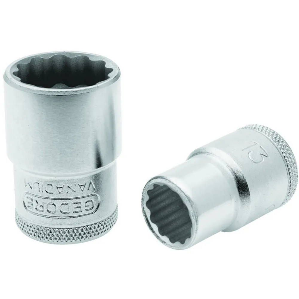 Soquete Estriado Encapado 1/2" 26mm Gedore 015116 015116