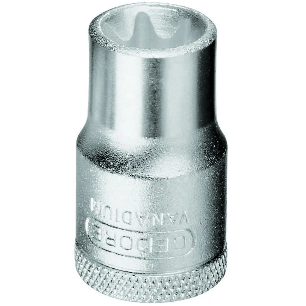 Soquete Perfil Torx Encaixe 1/2" Gedore 015627 E12 015627