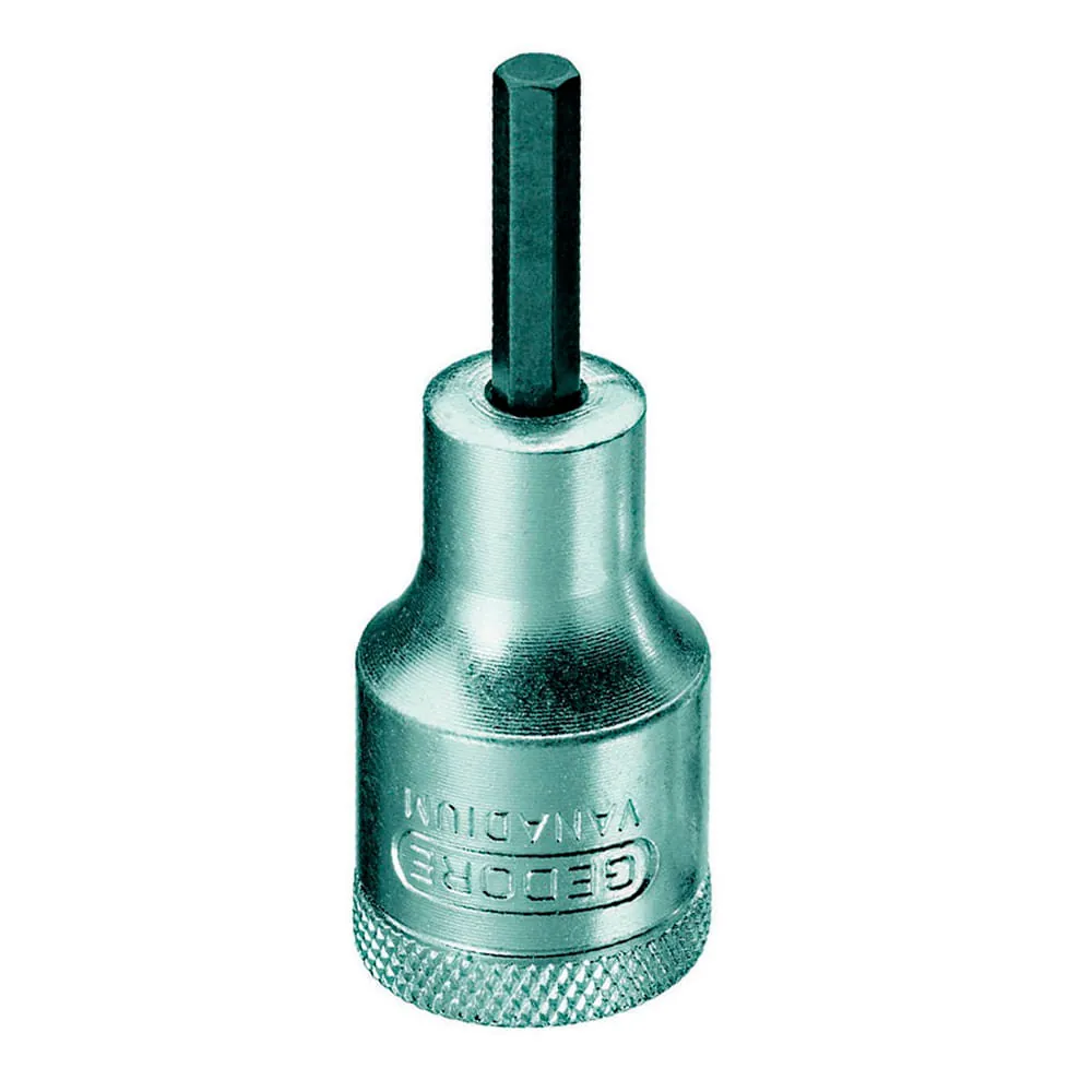 Chave Soquete Hexagonal Encaixe 1/2" Gedore 016160 7/16" 016160