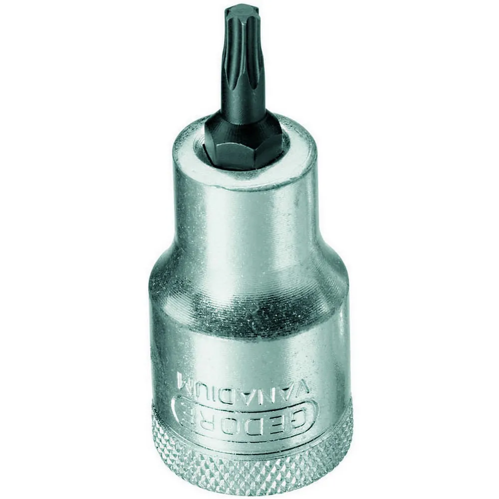 Chave Soquete Perfil Torx Encaixe 1/2" Gedore 024760 T45 024760