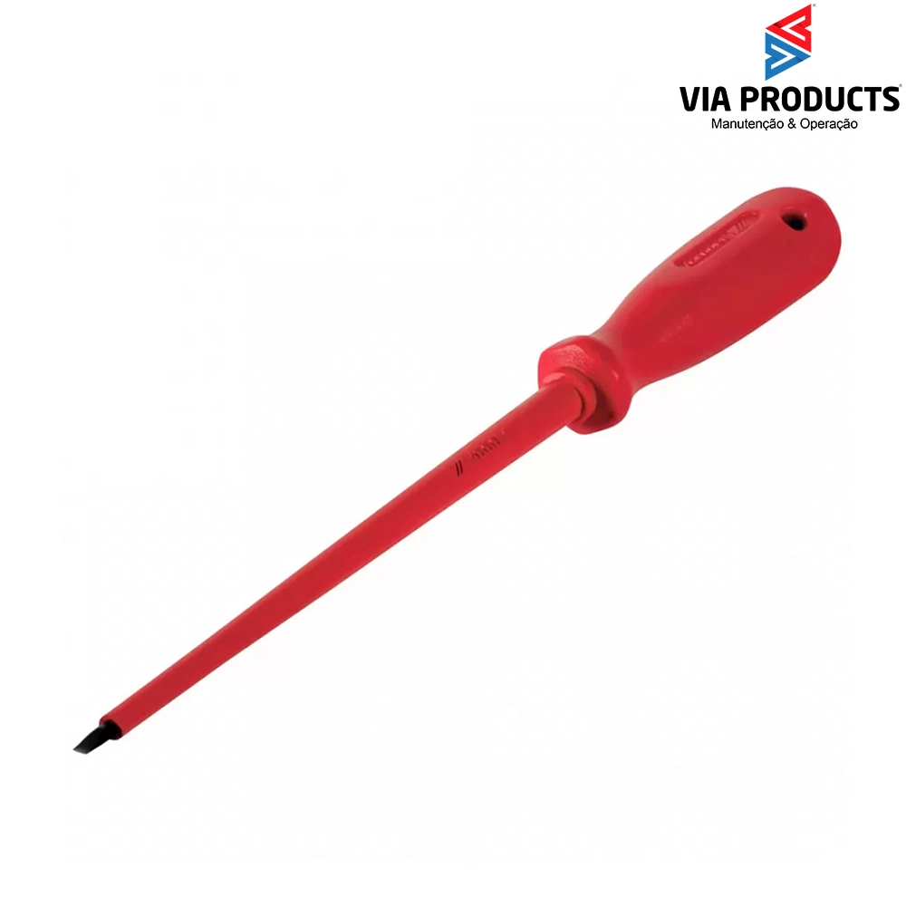 Chave De Fenda Simples Isolada 150nr 1/8"x4" 035.150 Gedore