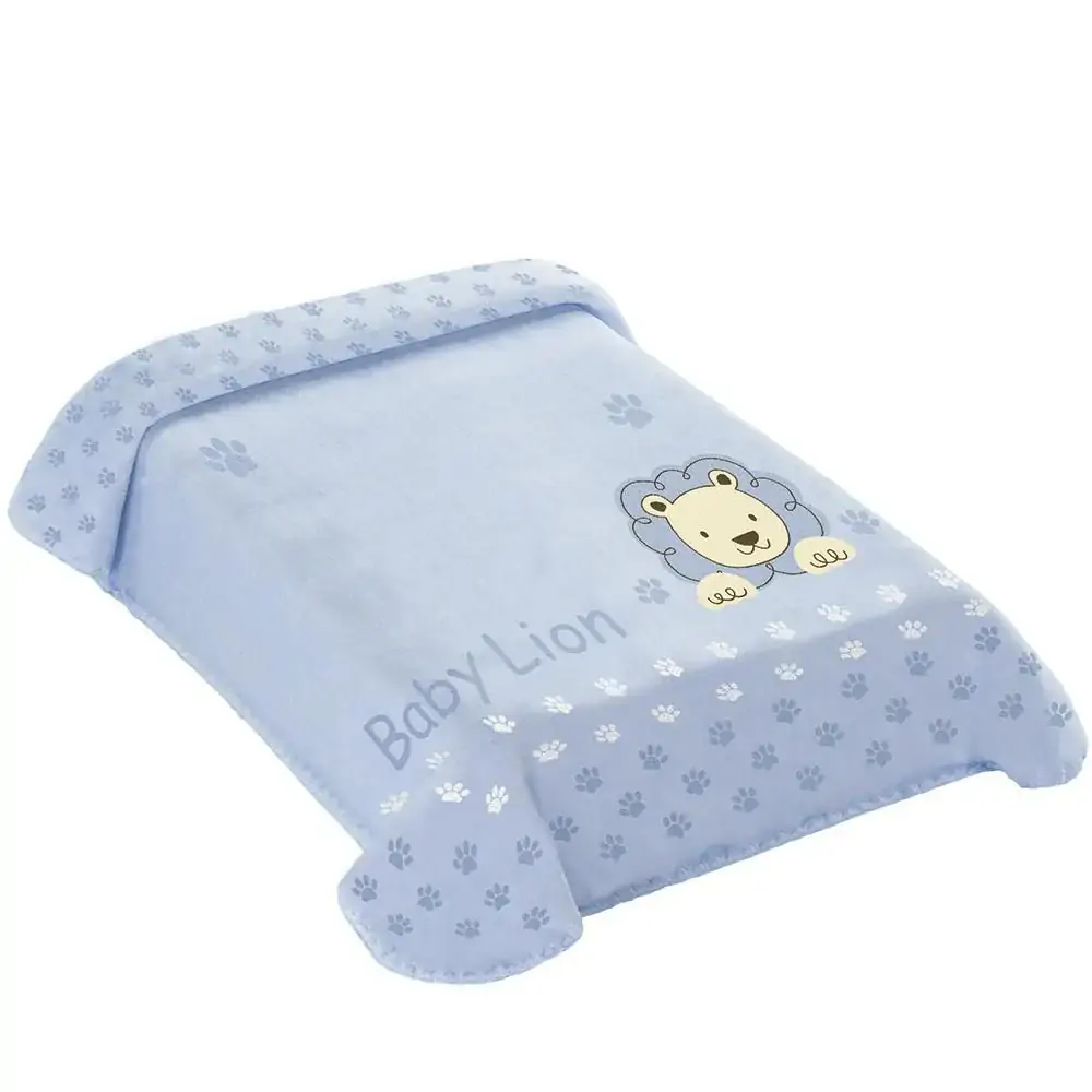 Cobertor Colibri Infant. Acalanto Azul Claroun