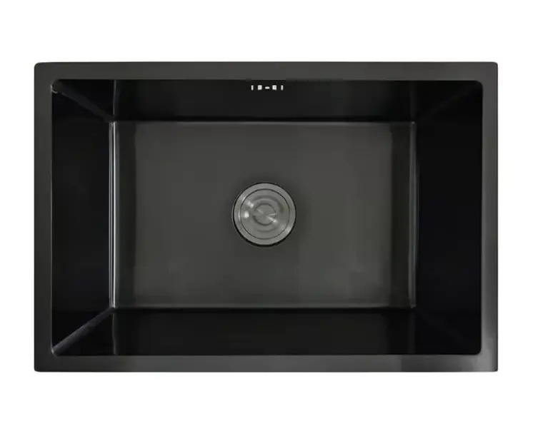 Cuba Inox Preta Cozinha Sobrepor Ou Embutir 50x40cm. Black