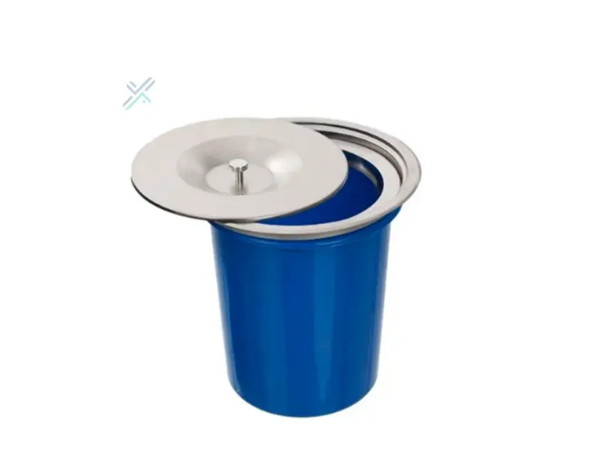 Lixeira Pia Cozinha Embutir 3 Litros Inox
