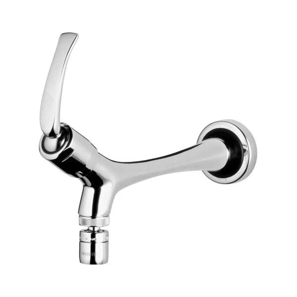 Torneira para Parede de Cozinha Bica Reta Cromado Pratika 1157 Fabrimar