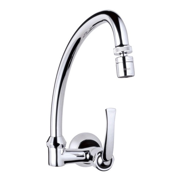 Torneira para Parede de Cozinha Bica Alta Cromado Pratika Fabrimar