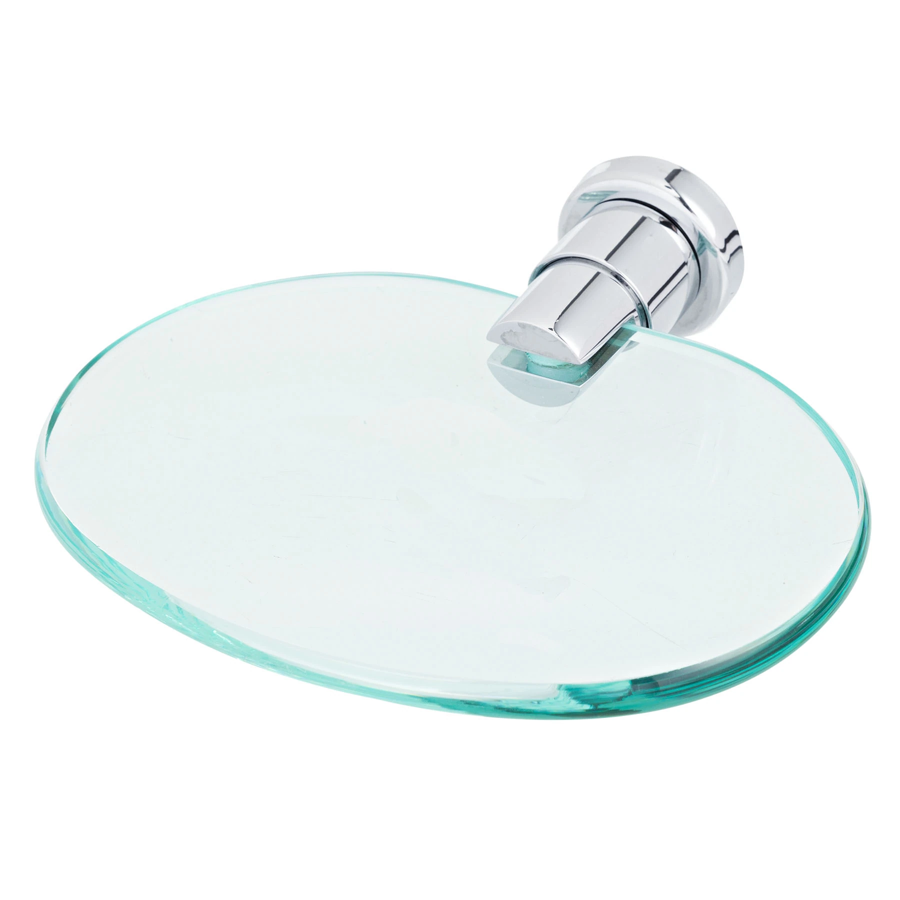 Saboneteira de Vidro Oval para Parede Casual Fabrimar