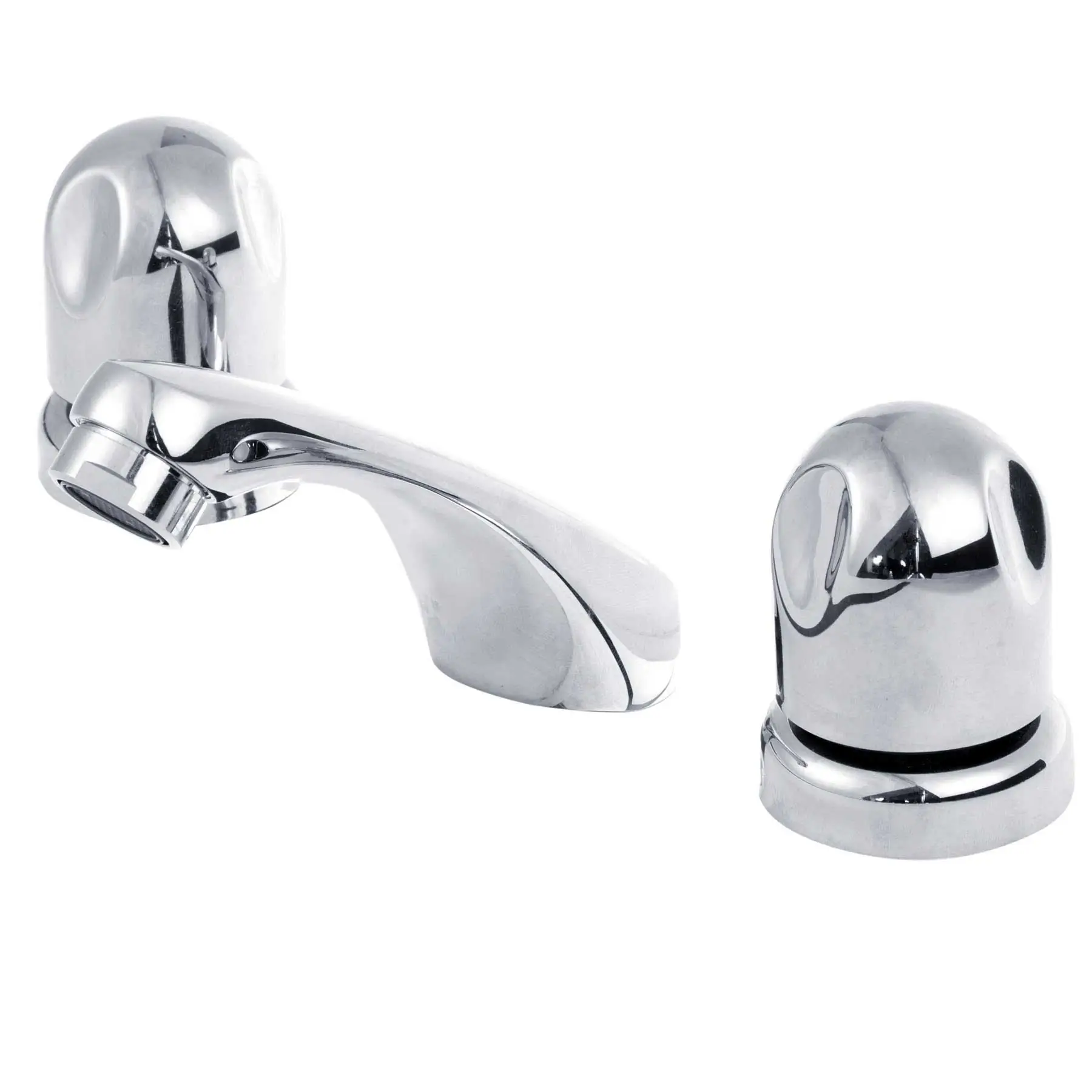 Torneira Misturador para Pia de Banheiro Bica Baixa Cromado Lyon 1875 Fabrimar