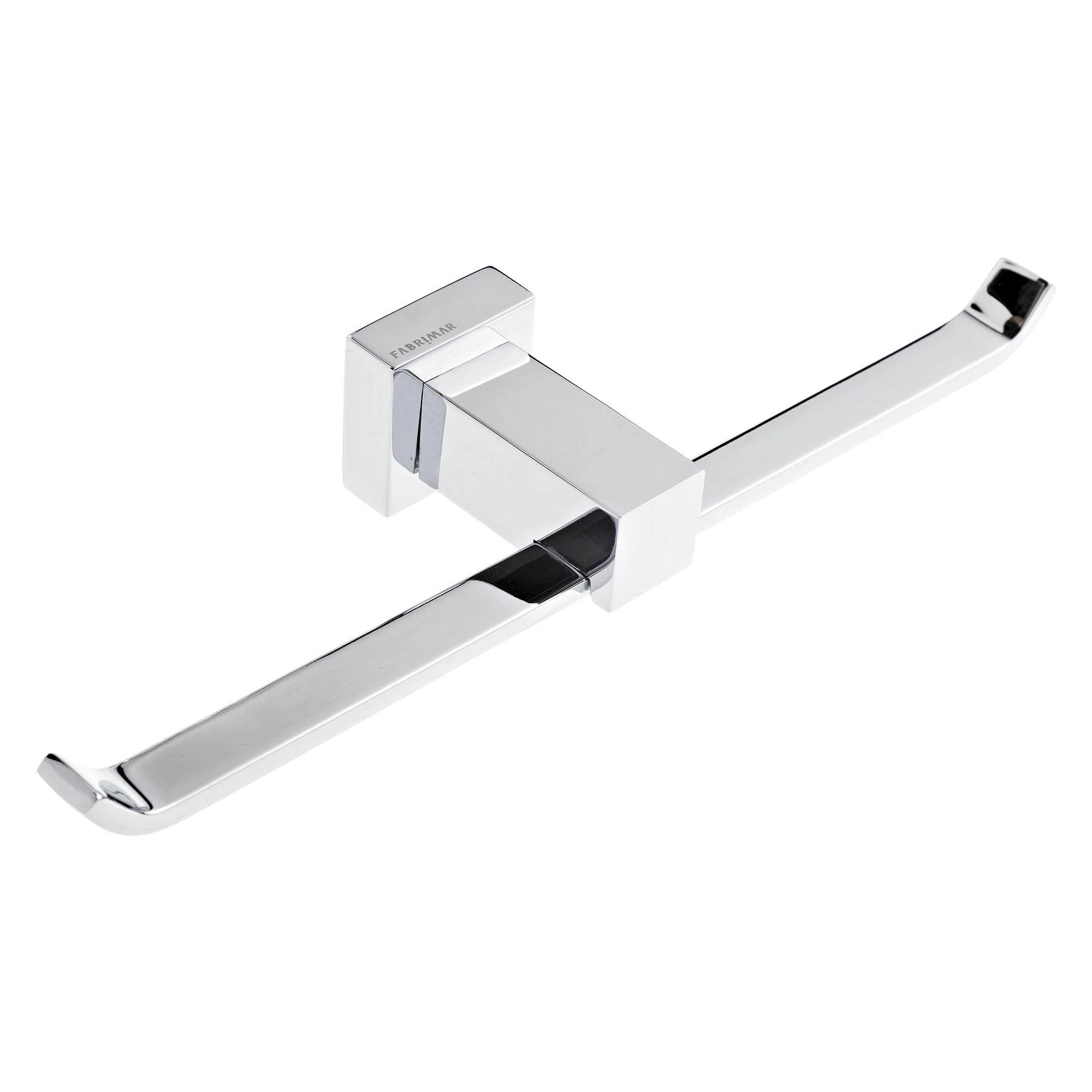 Porta Papel Higiênico Metal Dupla Flat Fabrimar