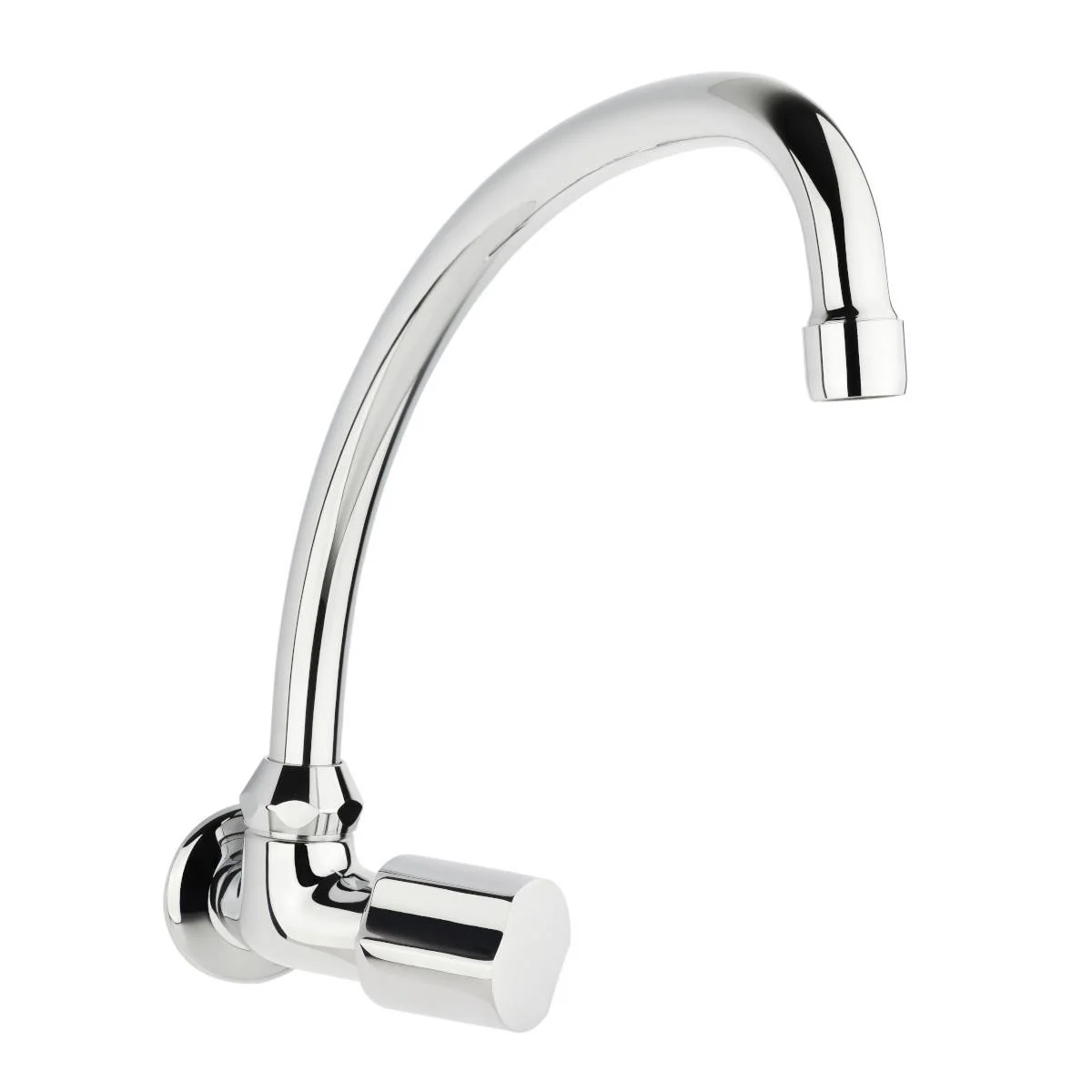 Torneira De Parede Movel Tigre Para Cozinha Alta Petra 7018