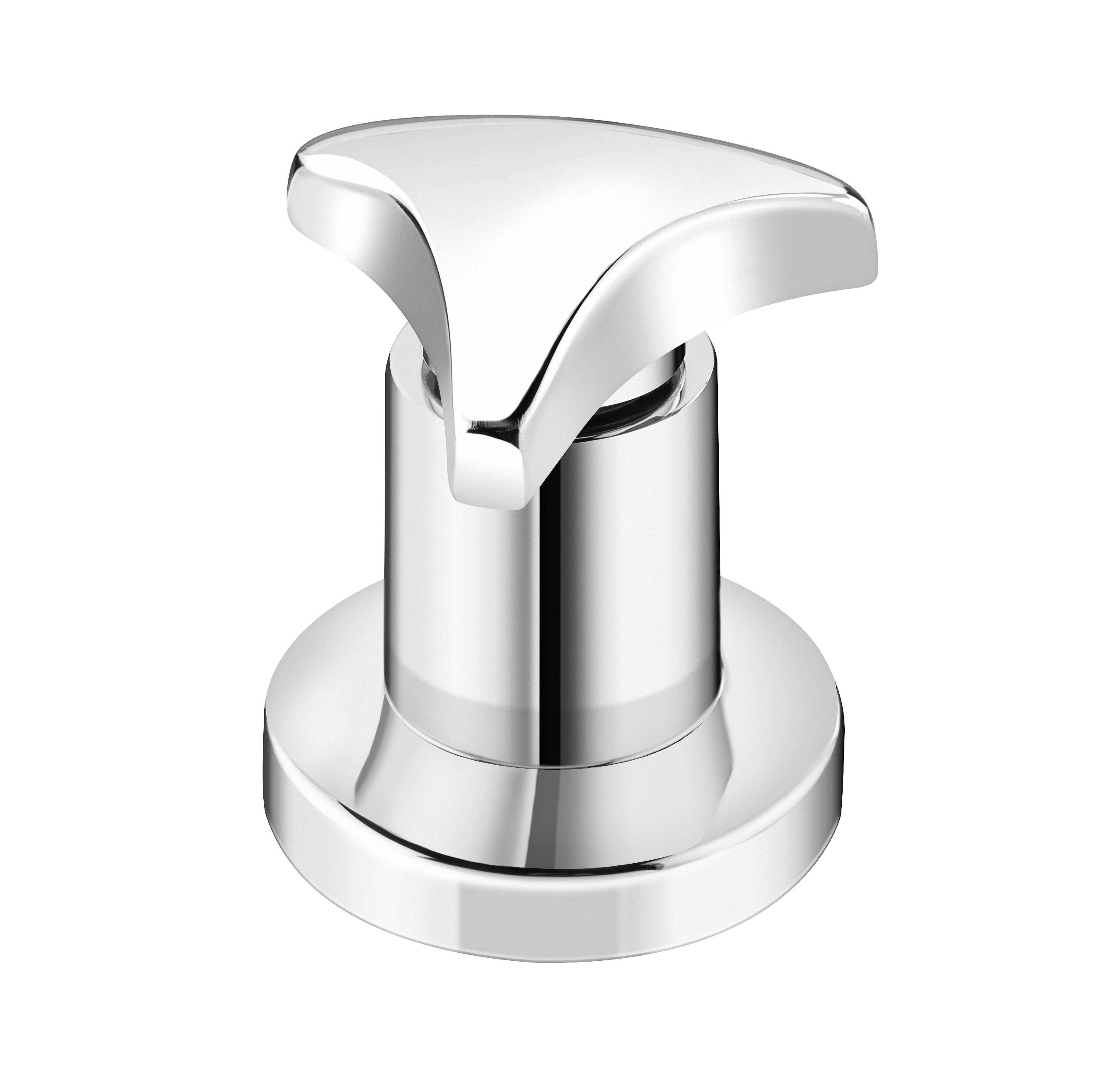Acabamento Para Registro Universal Pequeno Cromado 1/2" 3/4" 1" Aquarius Fabrimar