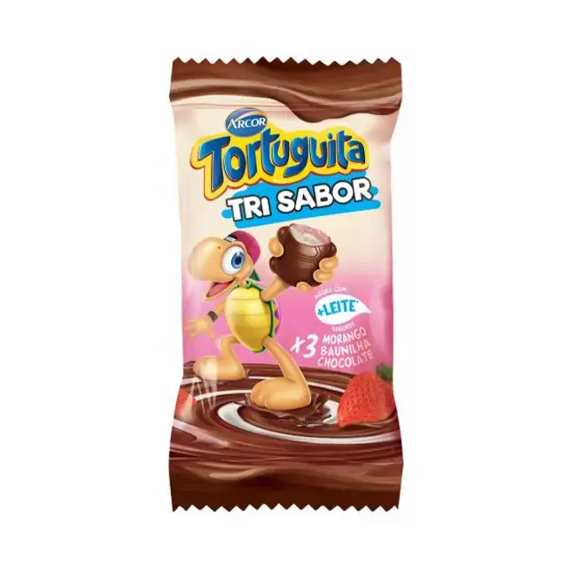 Choc Arcor Tortuguita Tri Sabo