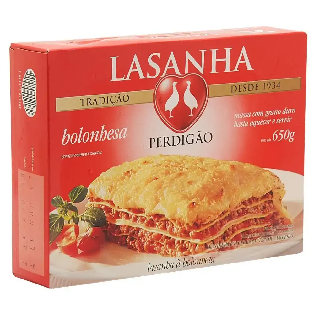 Lasanha A Bolonhesa Cong.