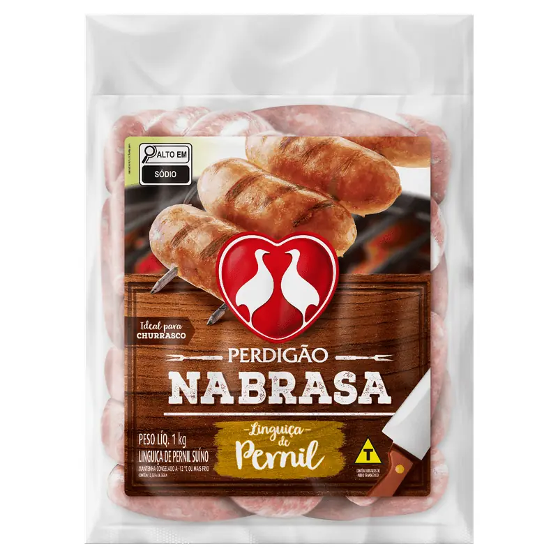 Linguiça de Pernil Perdigão Na Brasa 1Kg