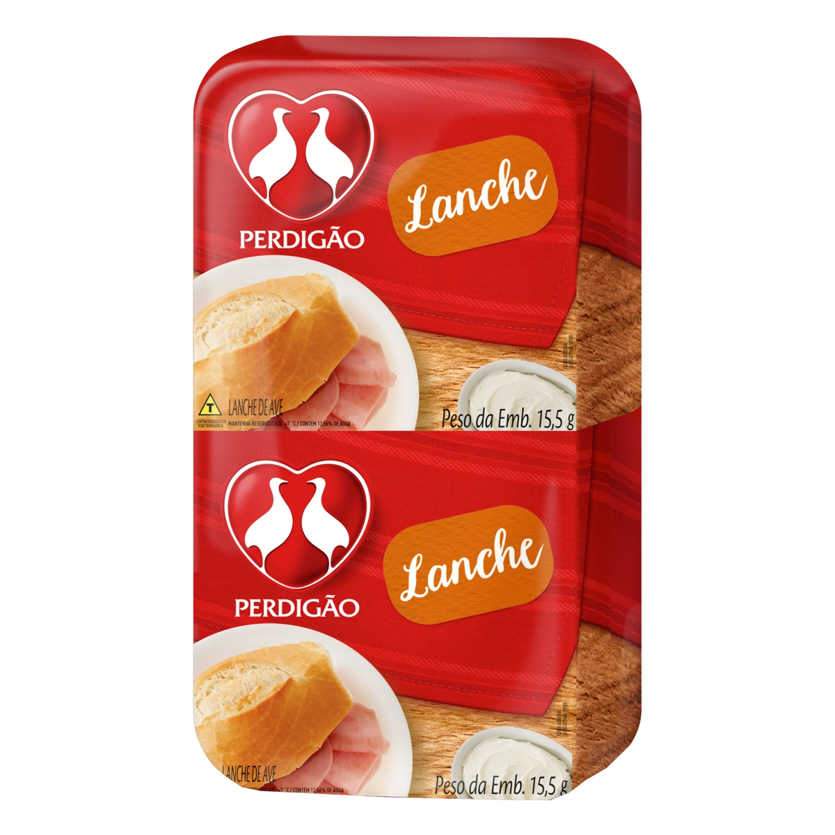 Lanche De Ave Peça Perdigão 3,75kg