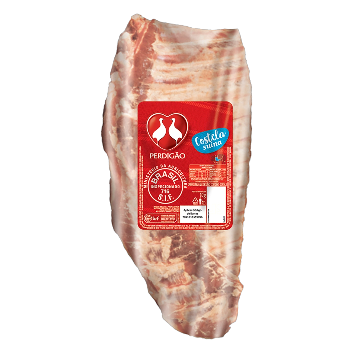 Costela Suína Congelada Perdigão