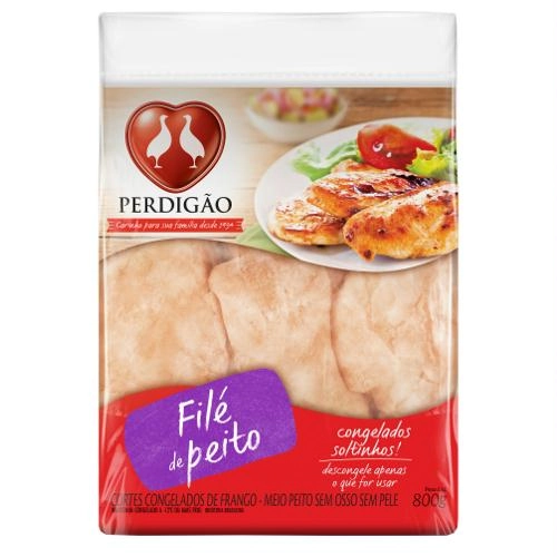Filezinho Sassami De Frango Congelado Perdigão 800g