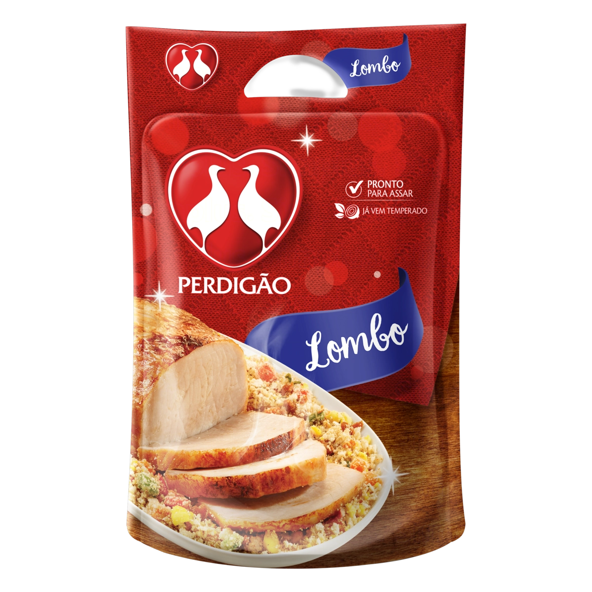 Lombo Suíno Congelado Temperado Sem Osso Perdigão