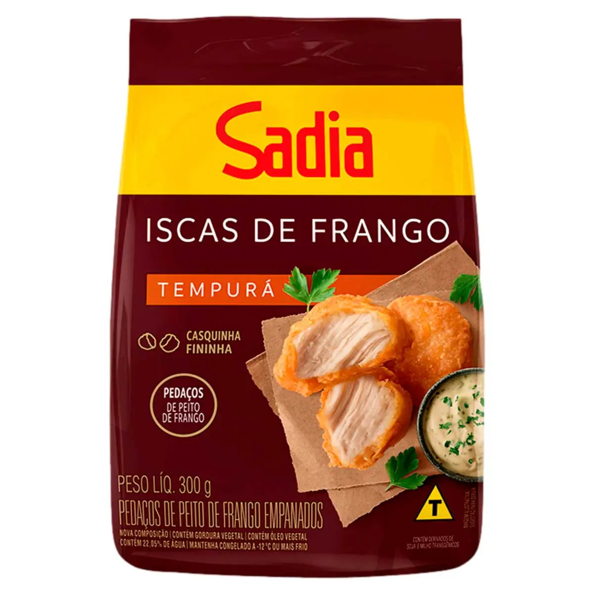 Iscas de Frango Tradicional Caixa SADIA 300g