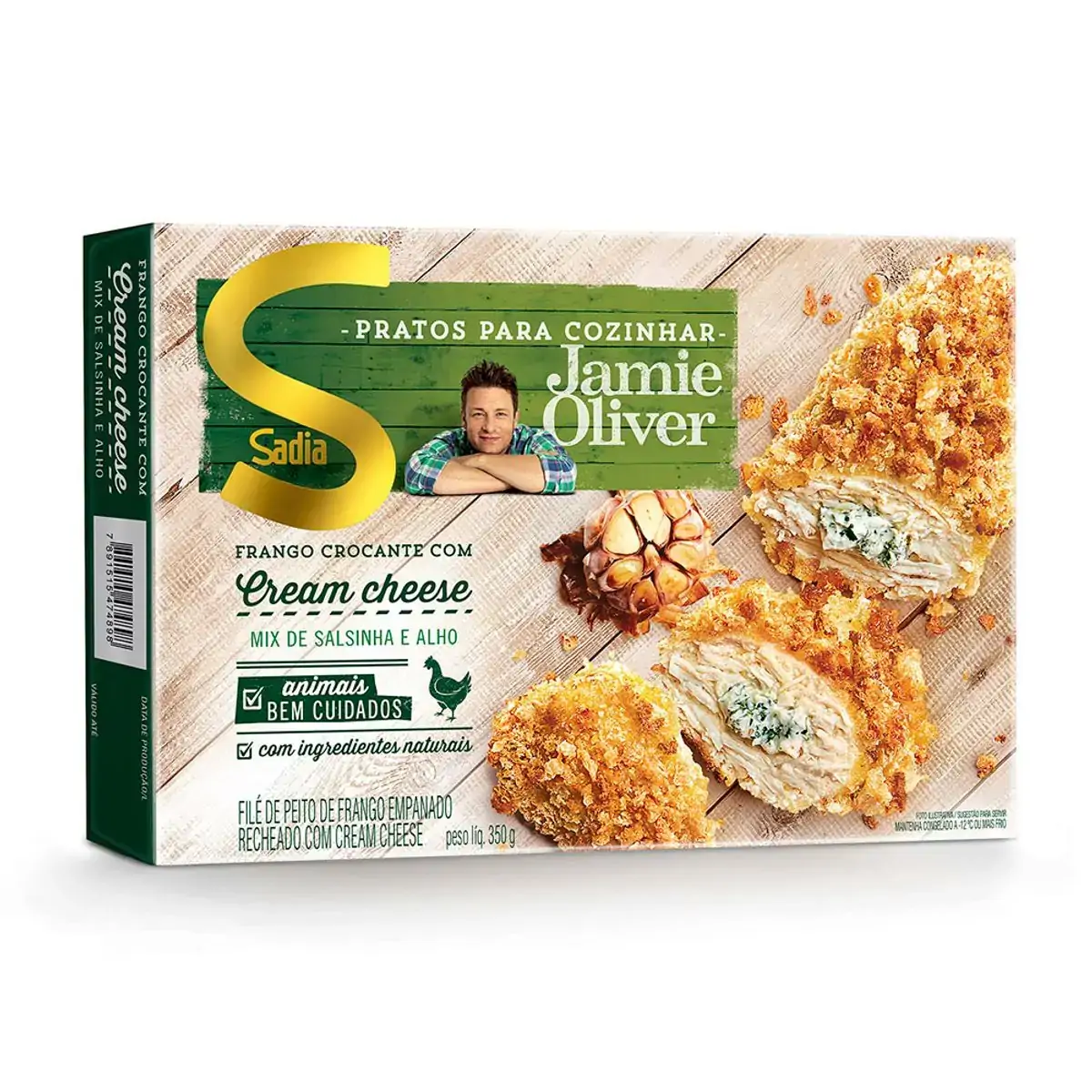 Frango Croc.c/cre.cheese Sadia Pratos P/coz.350g
