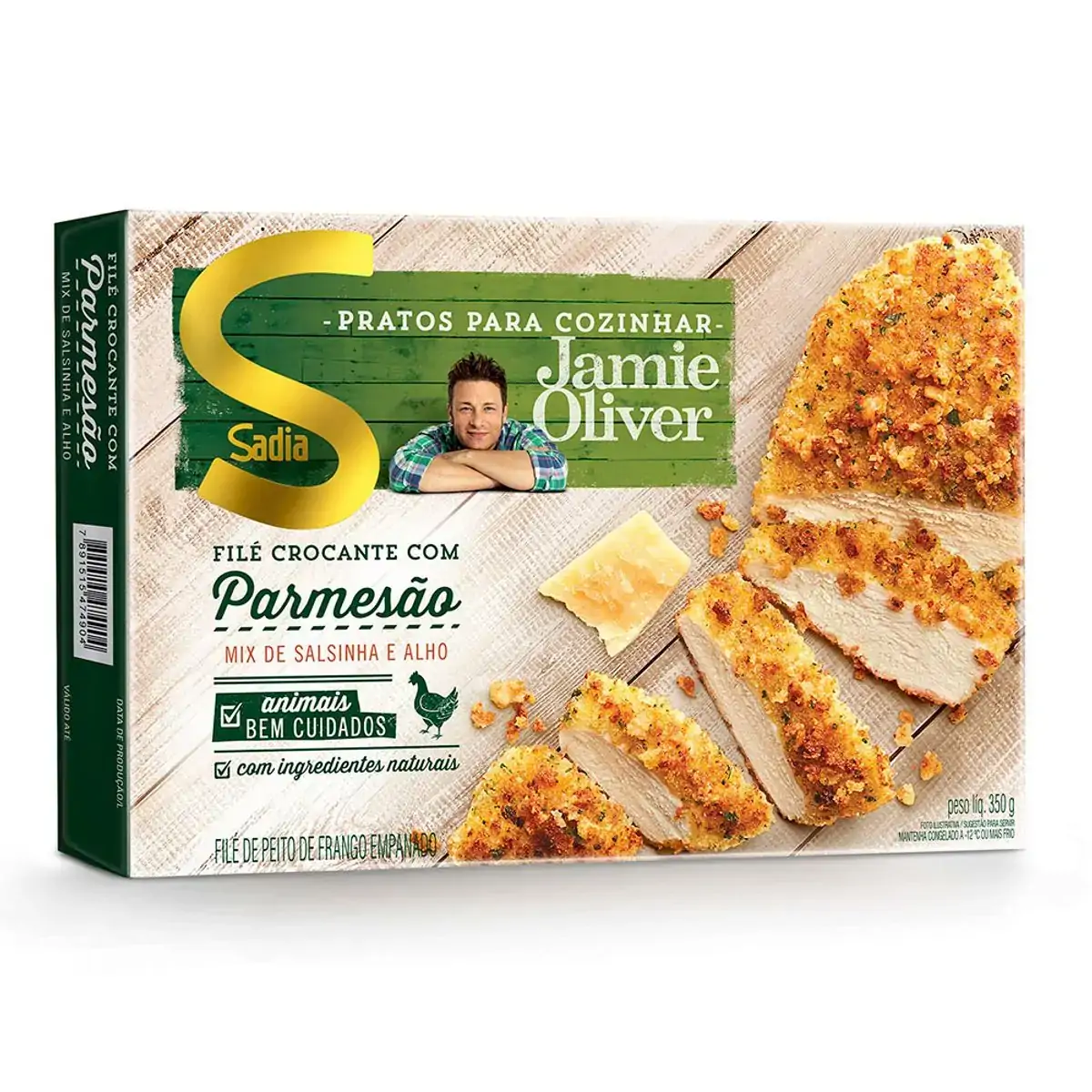 File Frango Croc.c/parm.sadia Pratos P/coz.350g