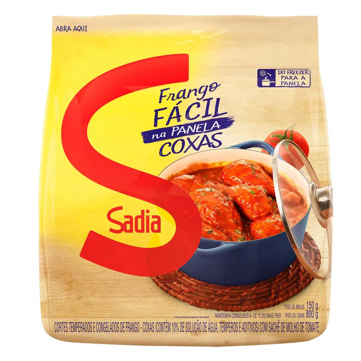 Coxa de Frango Congelado Assa Fácil Sadia 950 g