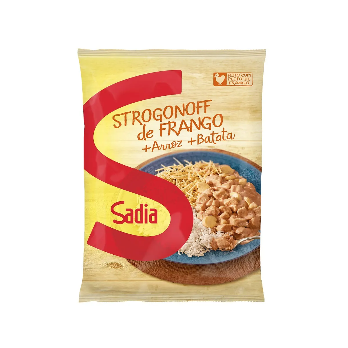Strogonoff de Frango com Arroz e Batata SADIA 350g