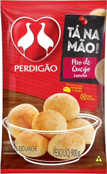 Pão De Queijo Congelado Lanche Perdigão Pacote 900g