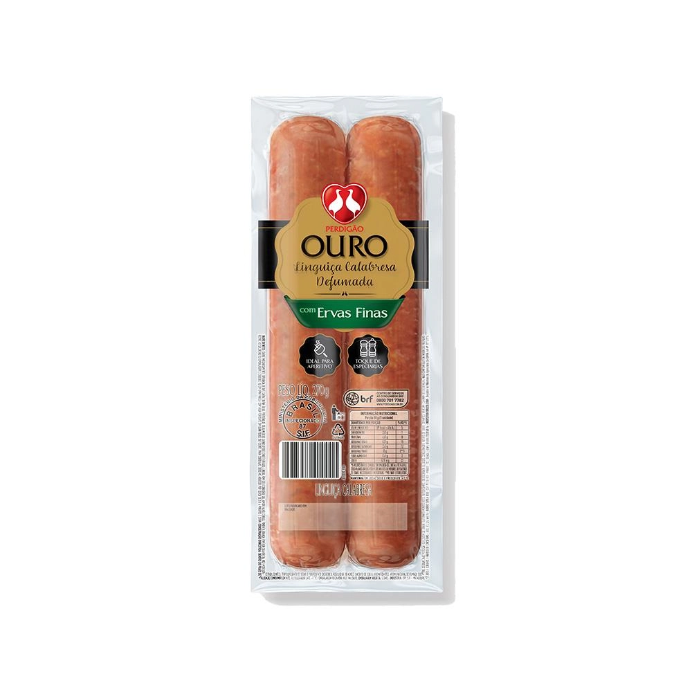 Ling.calab.perdigao Ervas 270g