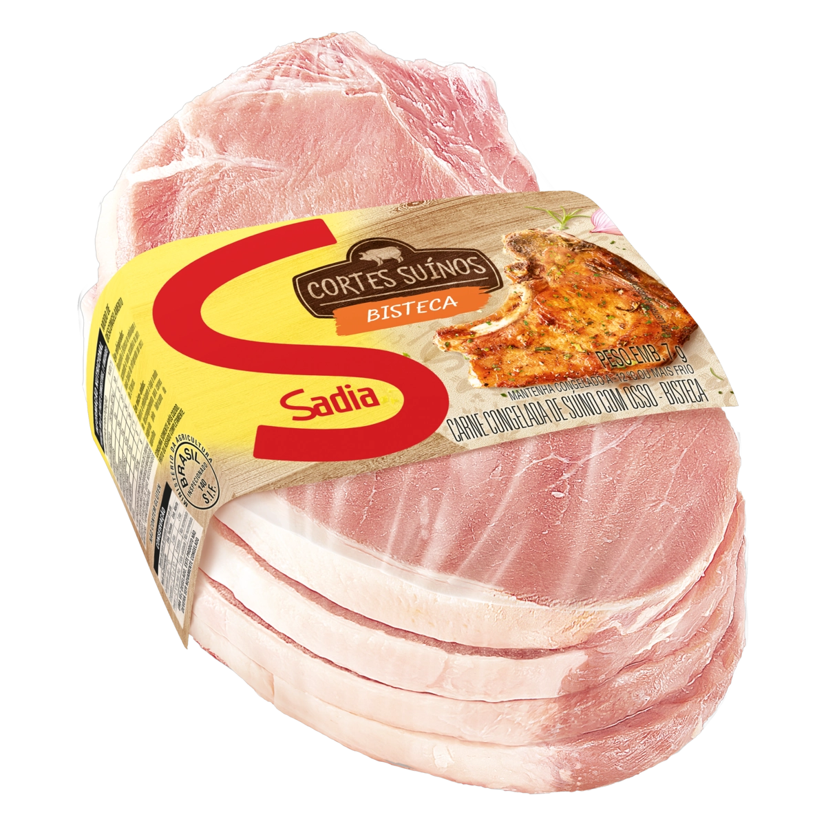 Bisteca Suína Congelada Sadia