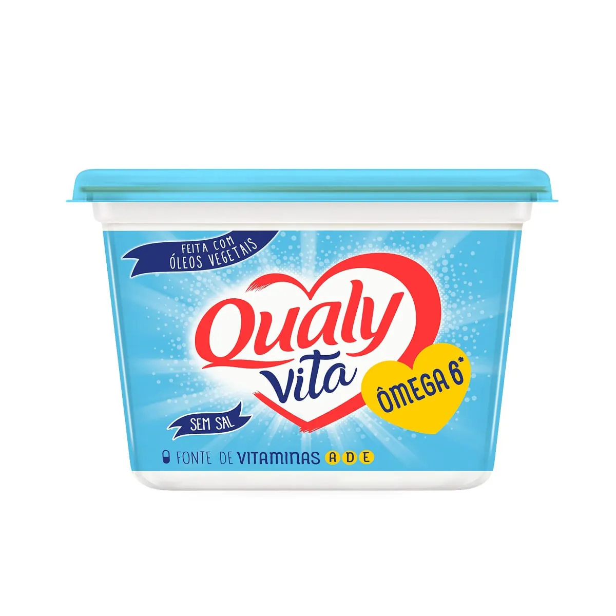Margarina Sem Sal Qualy Vita 500g