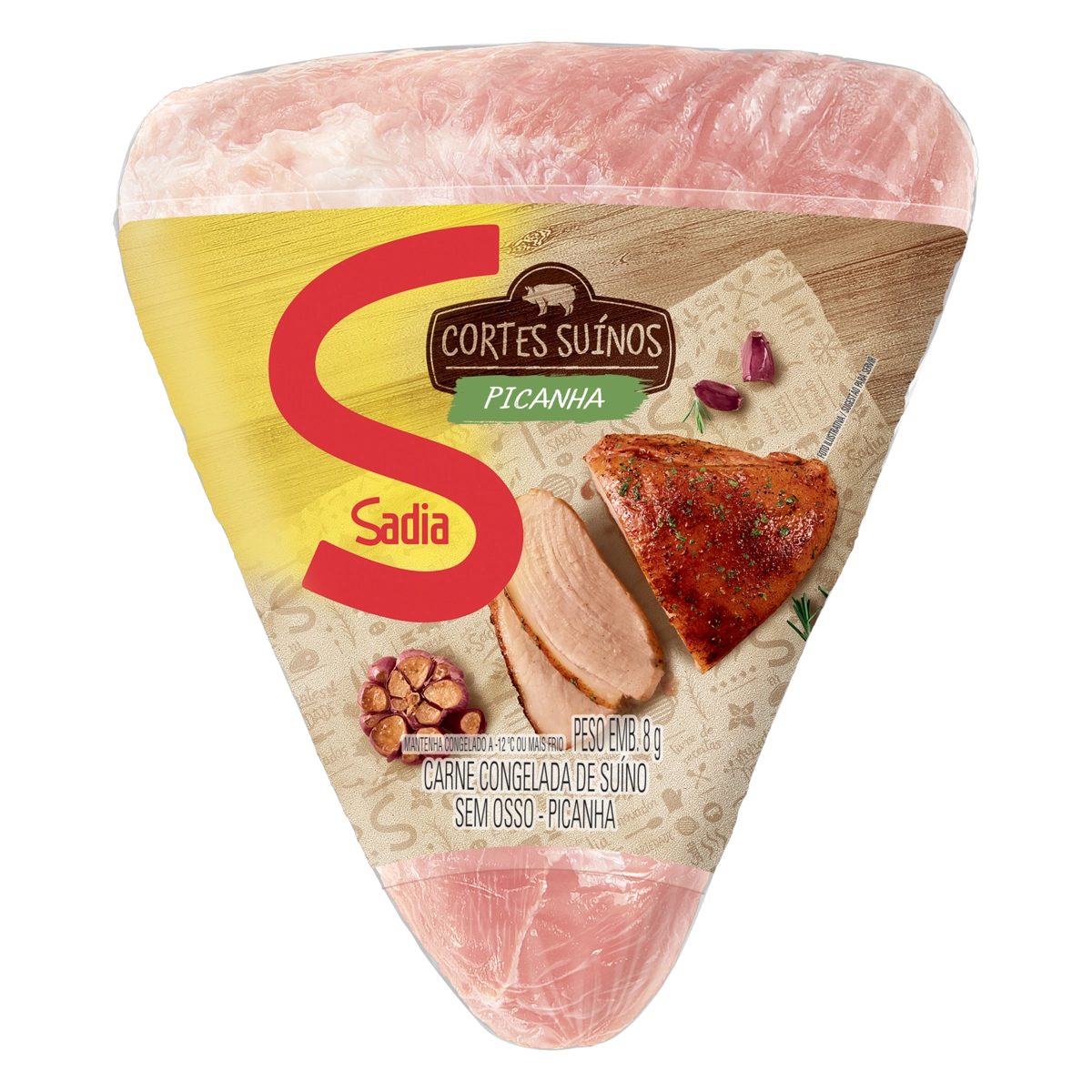 Picanha Suína Congelada Sem Osso Sadia