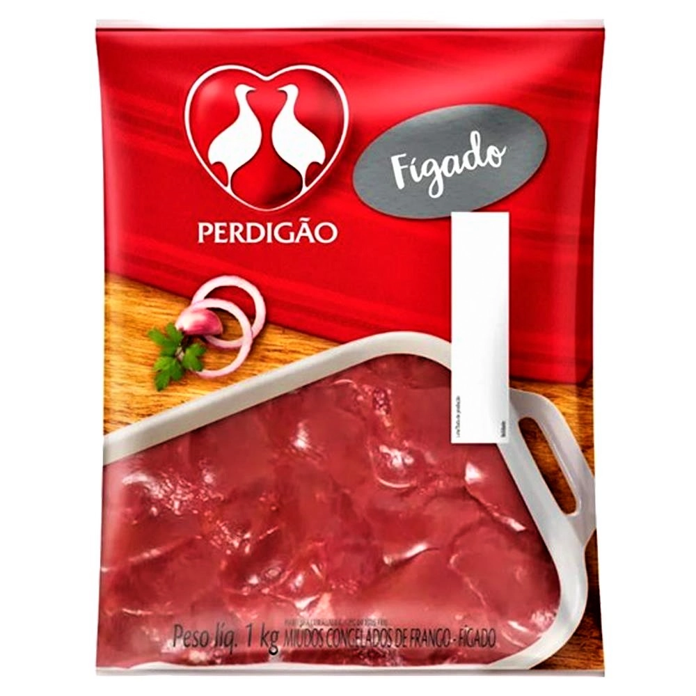 Fígado De Frango Congelado Perdigão 1kg