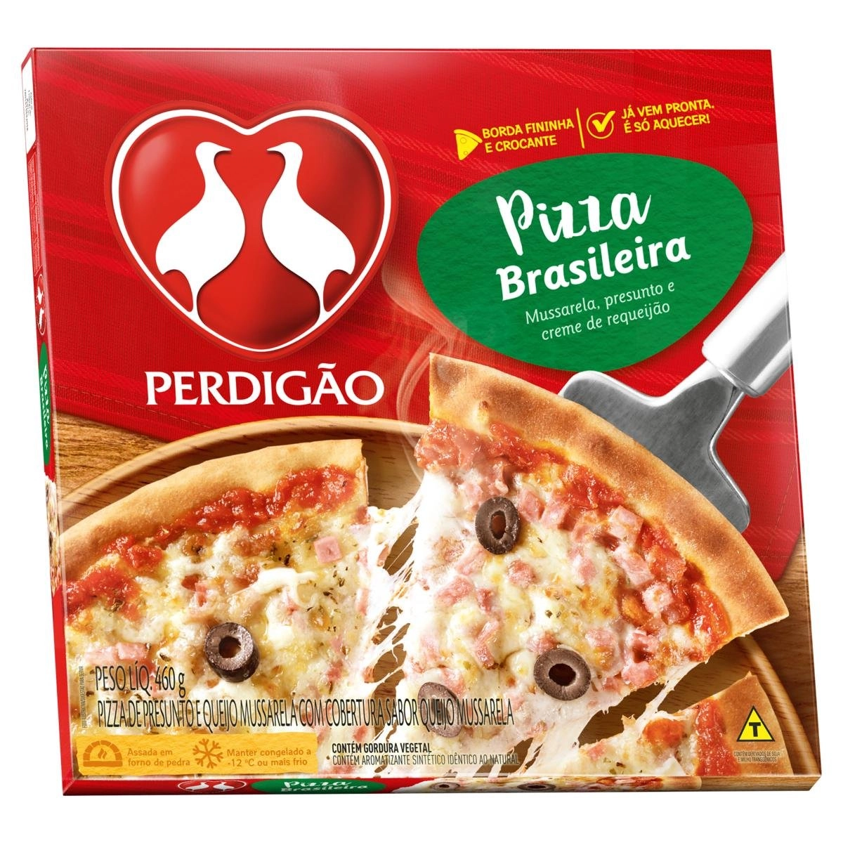 Pizza Brasileira Perdigão Caixa 460g