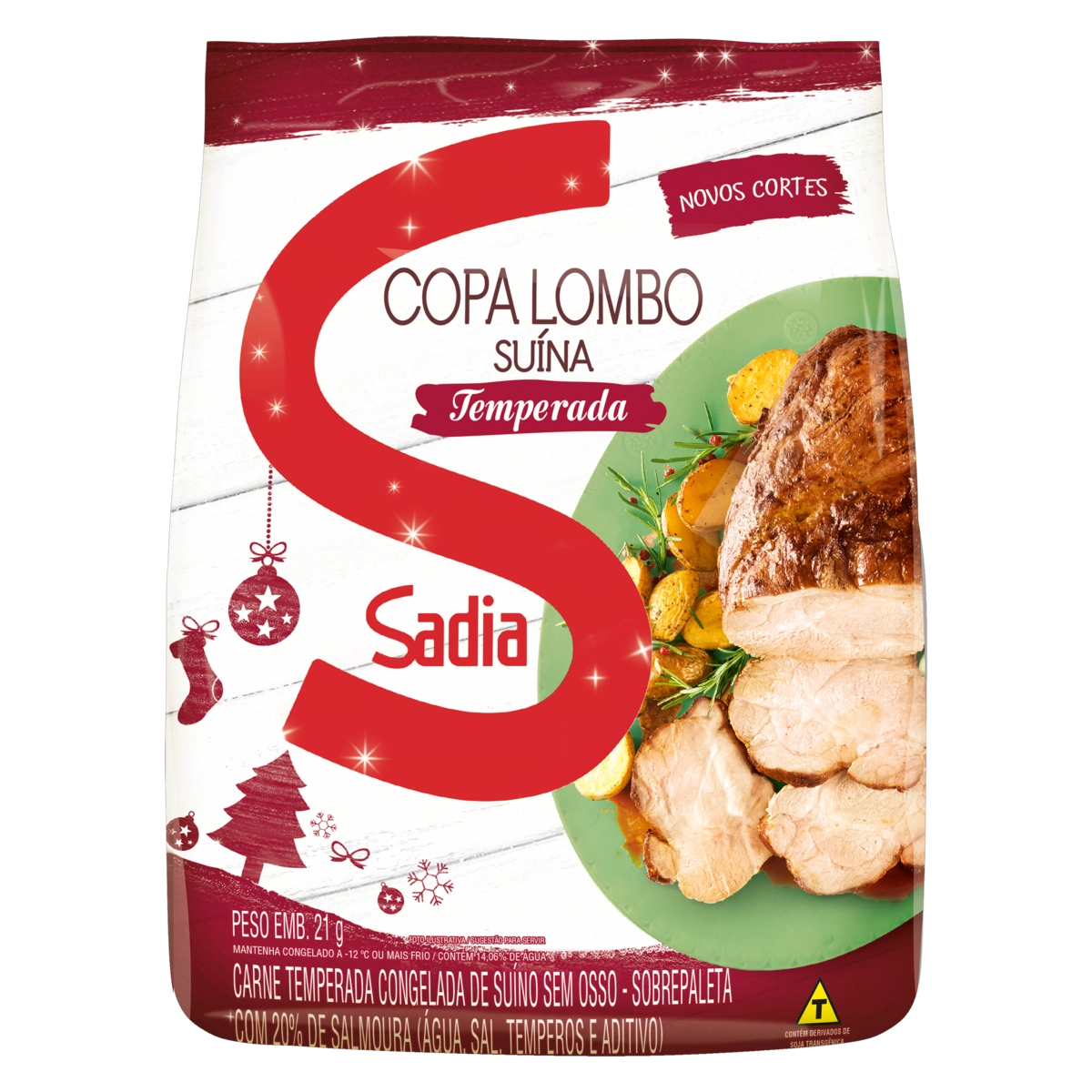 Copa Lombo Temperada Sem Osso Sadia