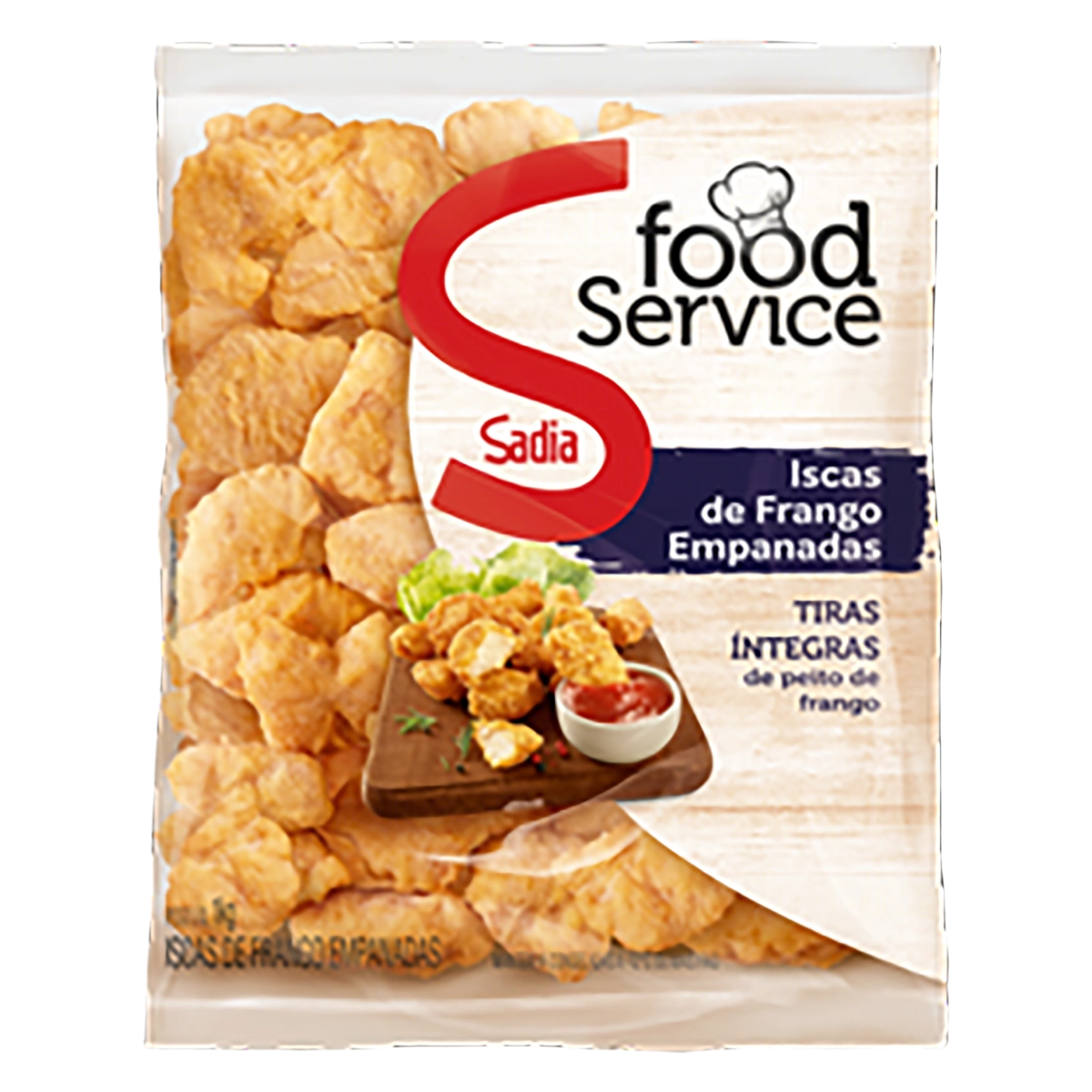 Empanado De Frango Em Iscas Sadia Pacote 1kg