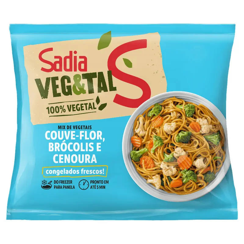Mix de Vegetais Congelados Sadia Veg &amp; Tal Pacote 300g