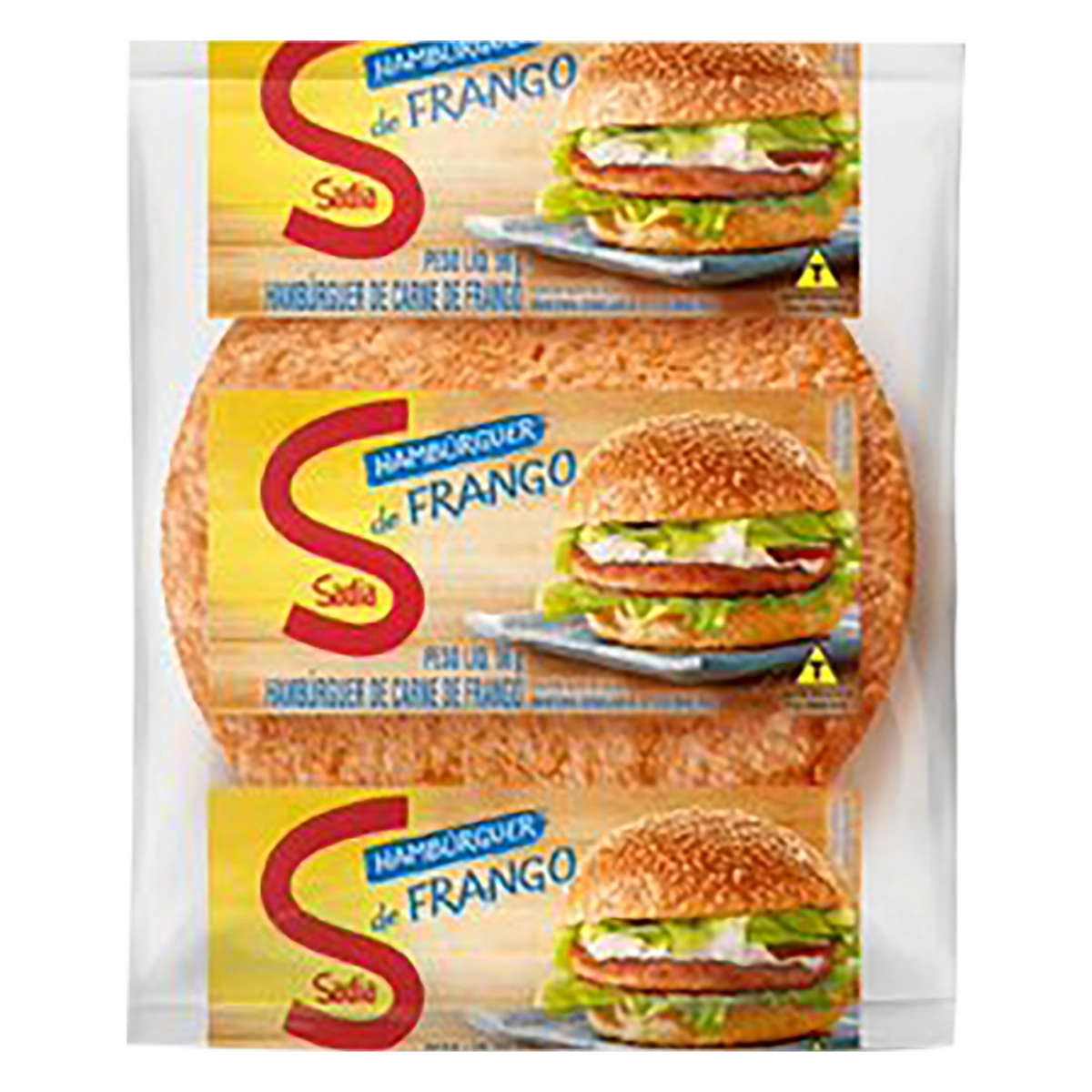 Hambúrguer de Frango Sadia Pacote 56g