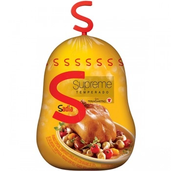 Frango Congelado Temperado Sem Miúdos Sadia Supreme Fácil