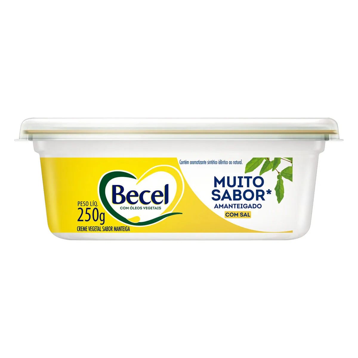 Creme Vegetal com Sal Amanteigado Becel 250 g