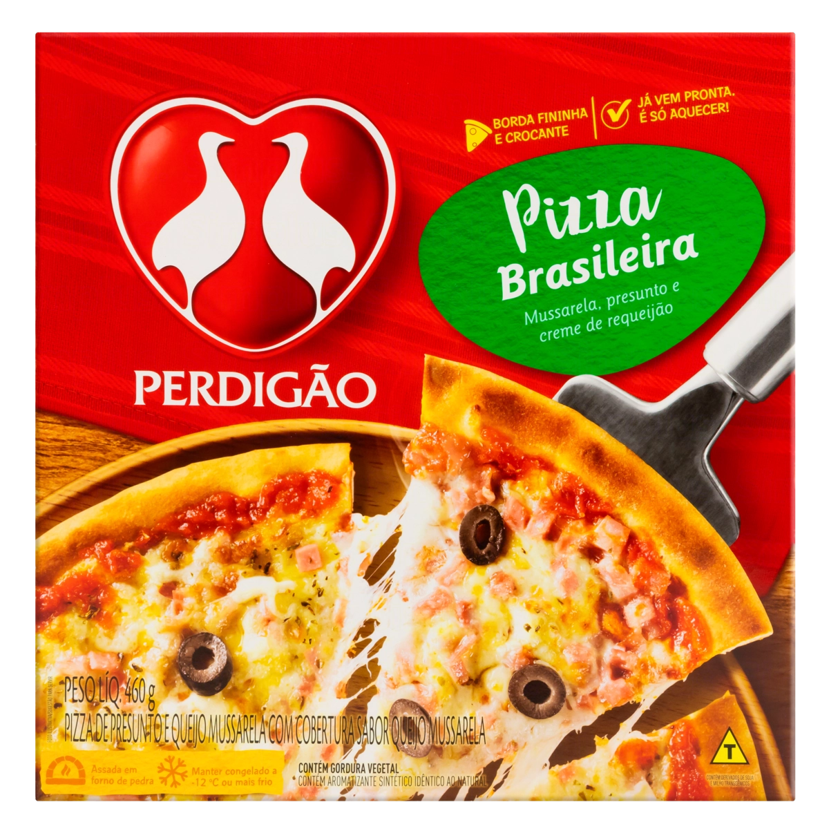 Pizza Brasileira Perdigão Caixa 460g