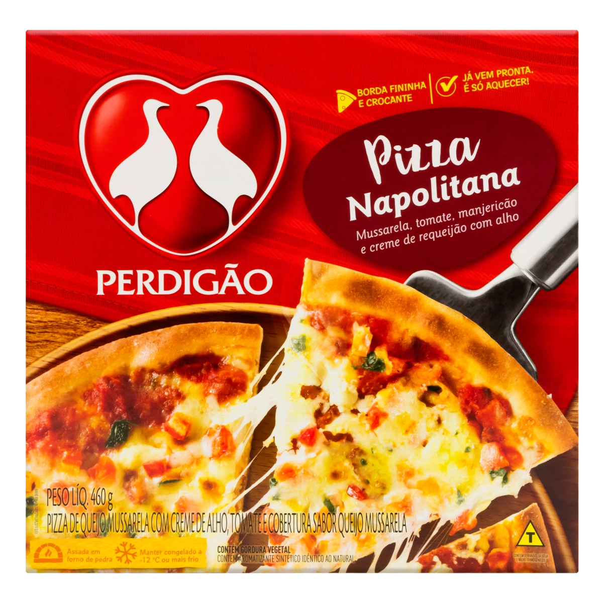 Pizza Napolitana Perdigão Caixa 460g