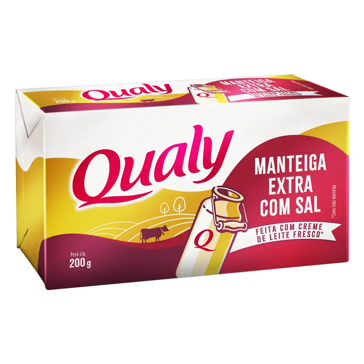 Manteiga Extra com Sal Qualy 200g