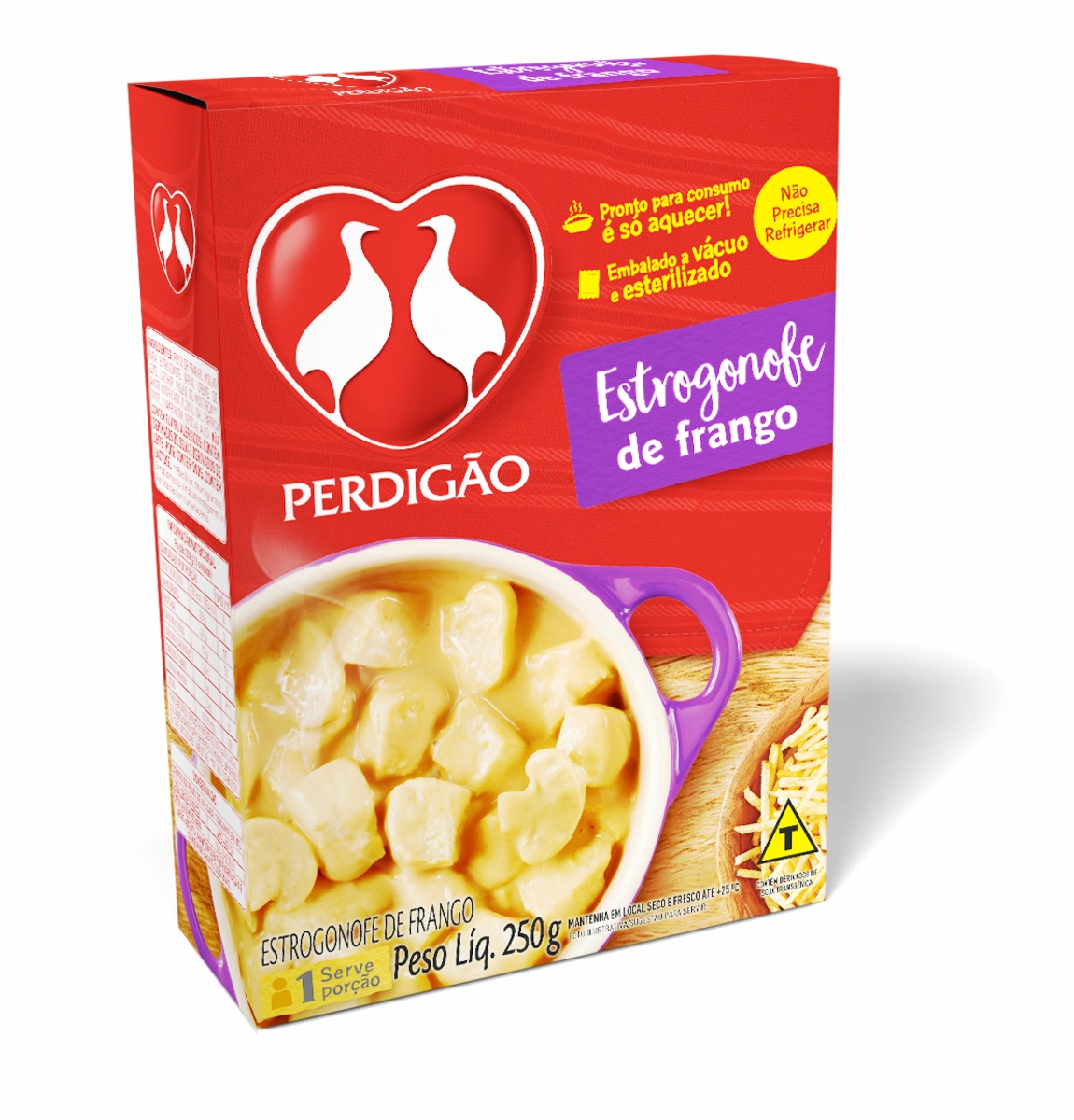 Strogonoff De Frango Perdigão Caixa 250g