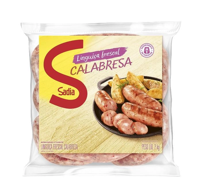 Linguiça Calabresa Frescal Sadia 2kg