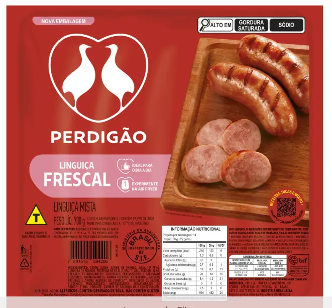 Ling Frescal Mista Perdigao 700g